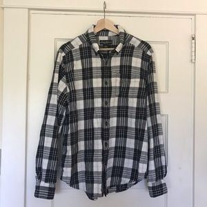 Eddie Bauer Classic Flannel Plaid Shirt